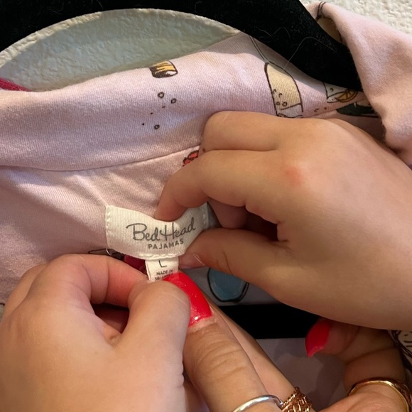 Bedhead “Let’s Do Brunch” Organic Cotton Pajama Set – Size Large - Picture 10 of 10